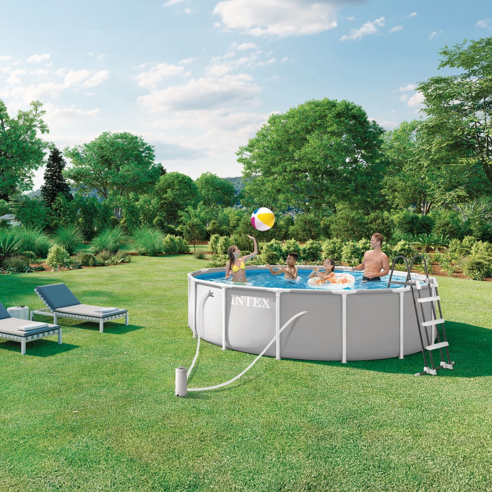 Prism Frame Pool (4,57 x 1,07m) inkl. Pumpe & Zubehör