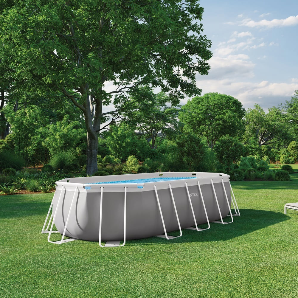 Prism Frame Pool (5,03 x 2,74 x 1,22m) inkl. Pumpe & Zubehör