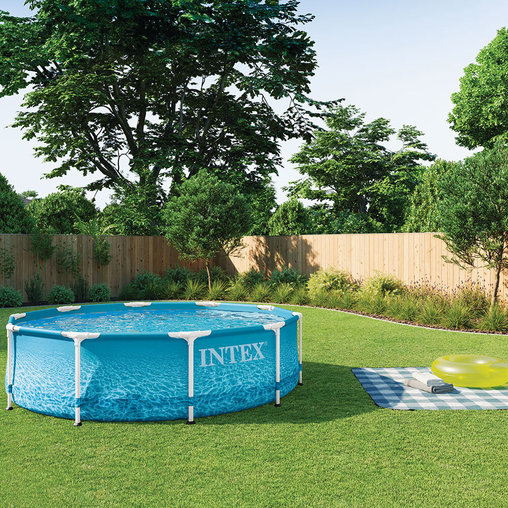 Beachside Metal Frame Pool (3,05 x 0,76m) inkl. Pumpe