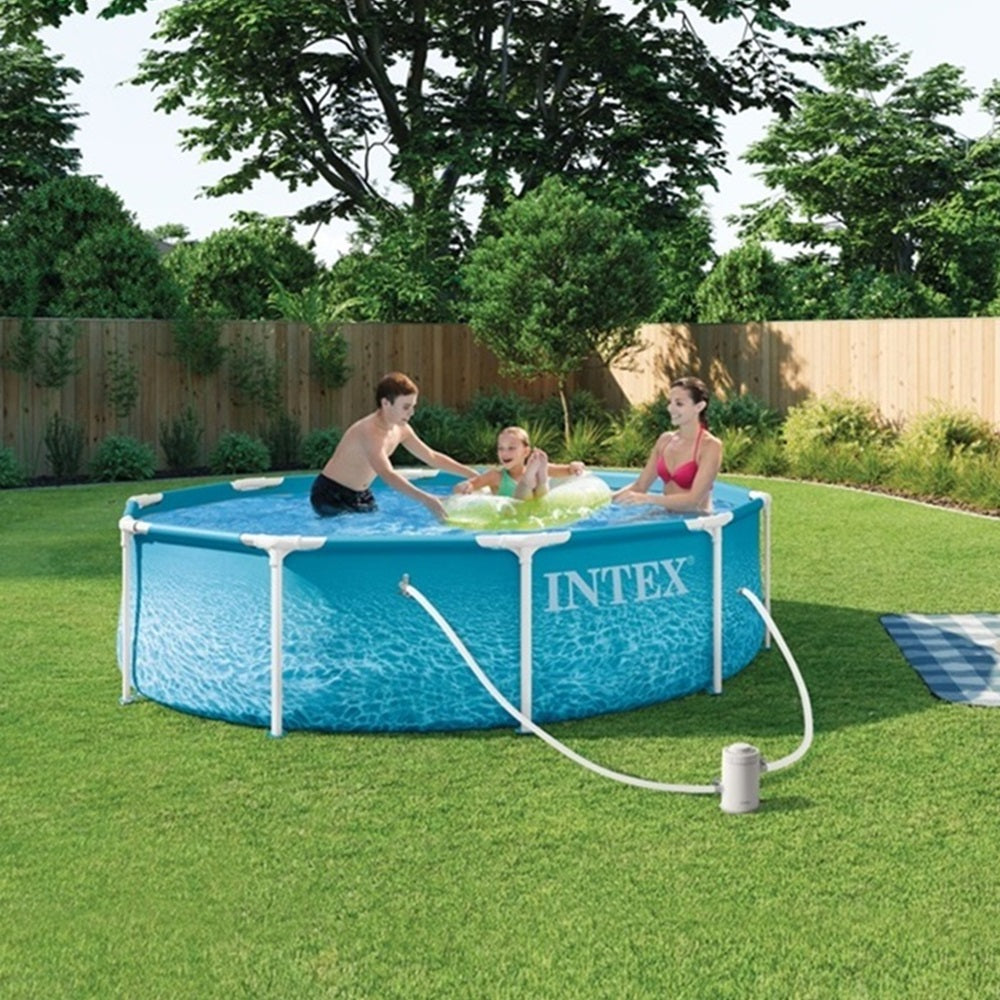 Beachside Metal Frame Pool (3,05 x 0,76m) inkl. Pumpe