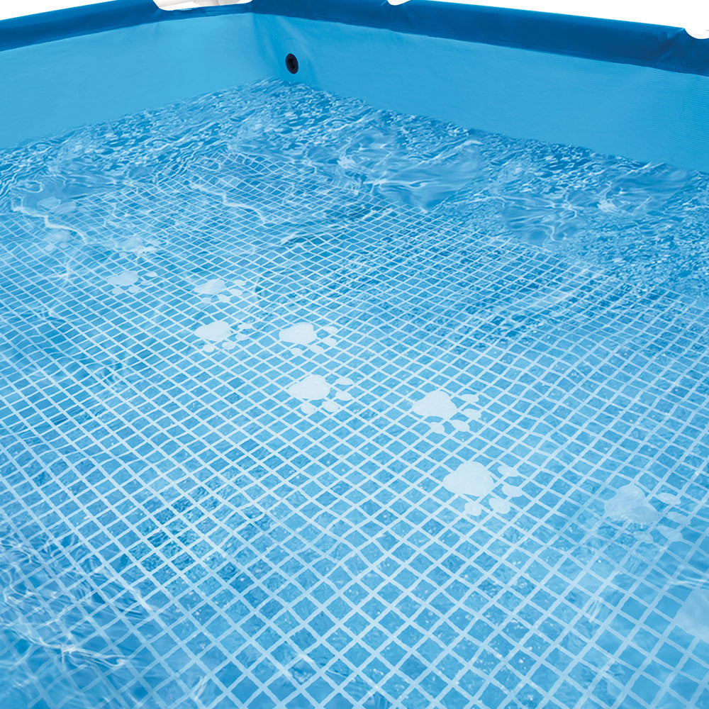 Haustier Frame-Pool, rechteckig, mit Rampe und 12V Pumpe