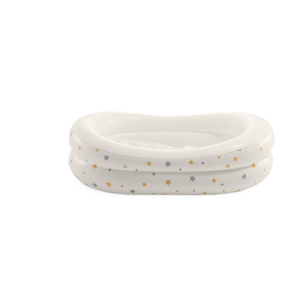 Aufblasbare Babybadewanne mit Handpumpe, 89 x 66 x 25 cm