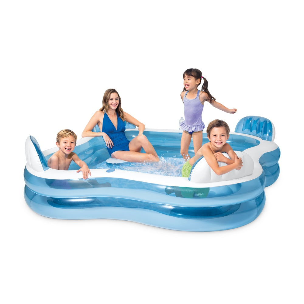 Familienpool "Family Lounge", mit 4 Sitzen, ab 3 Jahre, (2,29x2,29x0,66m)