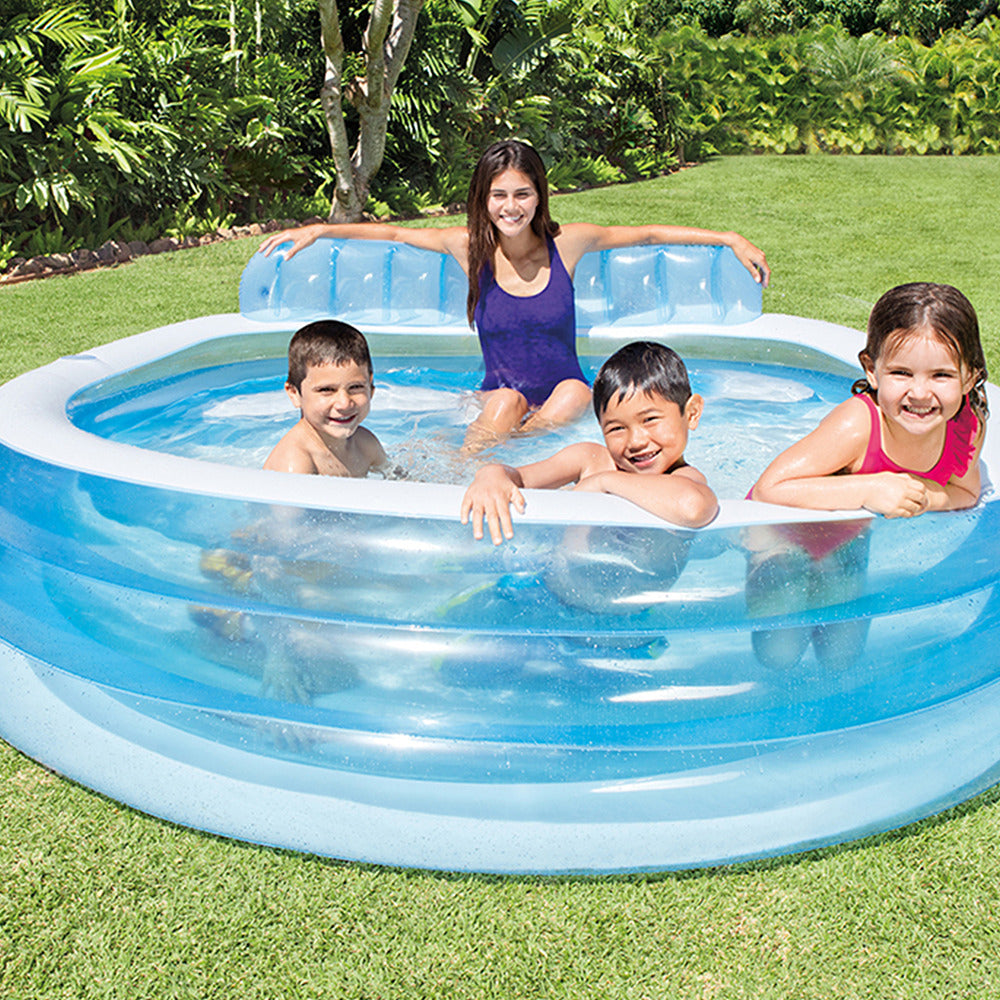 Familienpool "Family Lounge", ab 6 Jahre, (2,29x2,18x0,79m)