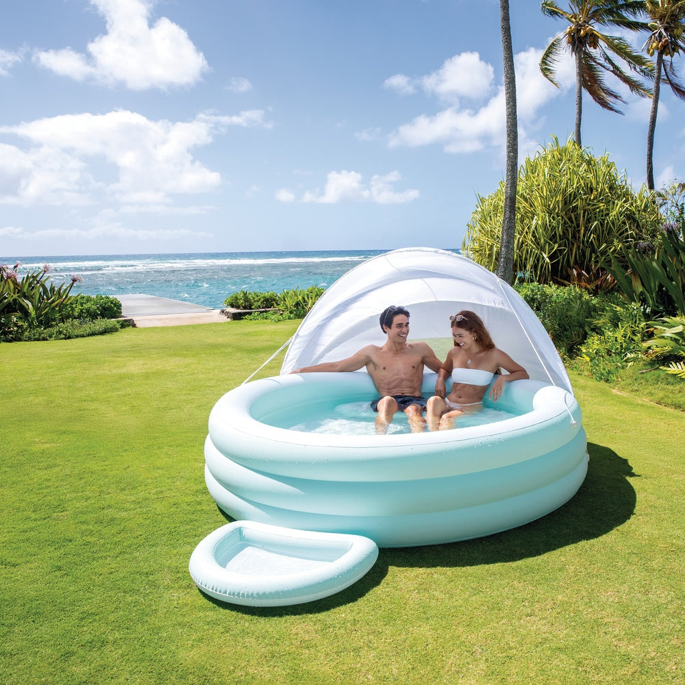 Familienpool "Canopy Lounge", ab 3 Jahre, (2,77x2,21x1,37m)
