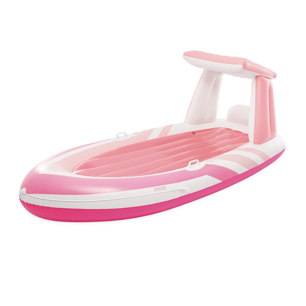 Pinkes Boot auf weißem Hintergrund