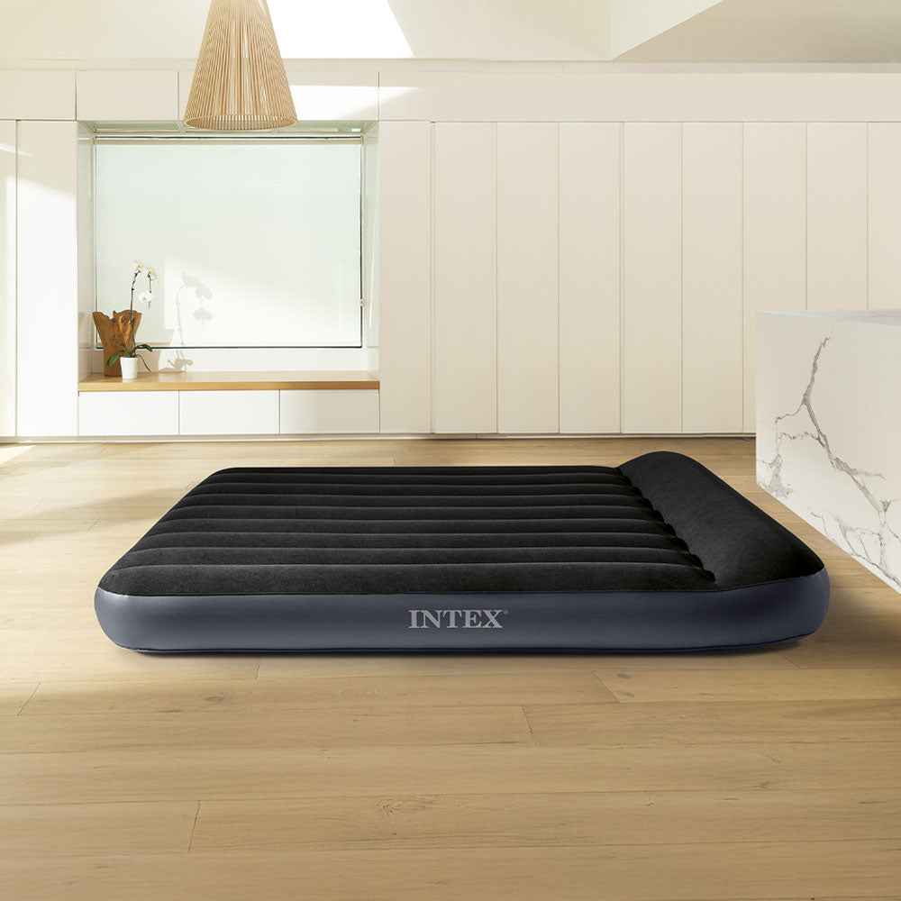 INTEX Luftbett Standard Pillow Rest schwarz King