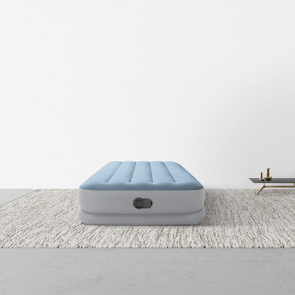 INTEX Luftbett Plus Prestige Mid Rise blau Twin