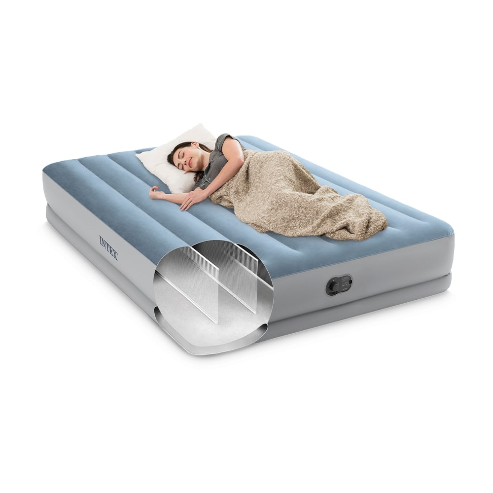 Luftbett Plus Prestige Mid Rise, Queen, mit FastFill USB Pumpe
