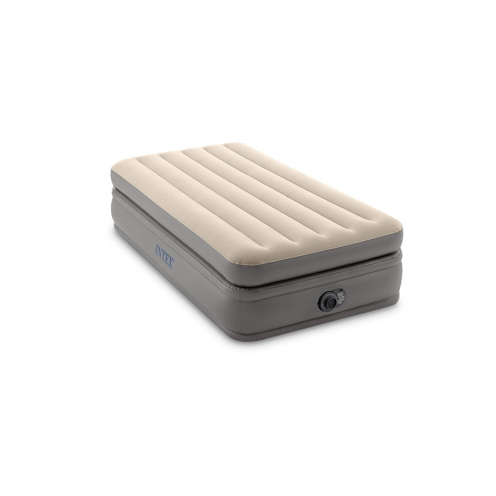 INTEX Luftbett Plus Prime Comfort Twin mit FastFill Pumpe