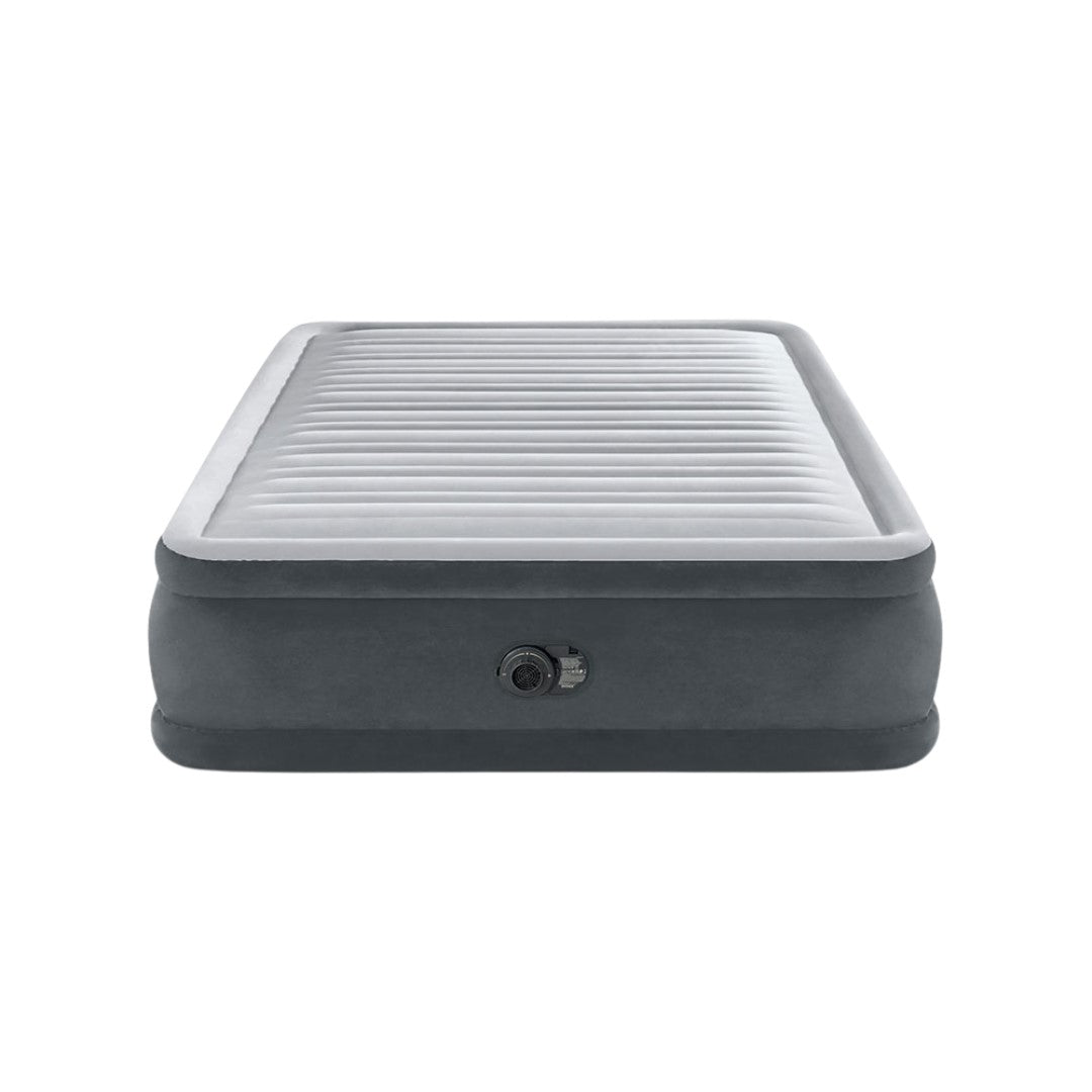 INTEX Luftbett Deluxe Comfort Plush Queen mit FastFill Pumpe