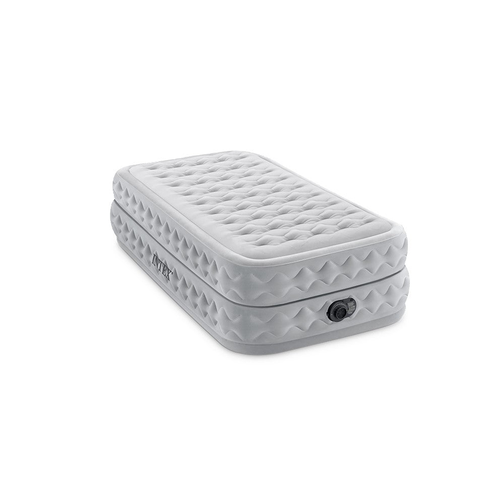 INTEX Luftbett Deluxe Supreme Air Flow Twin mit FastFill Pumpe