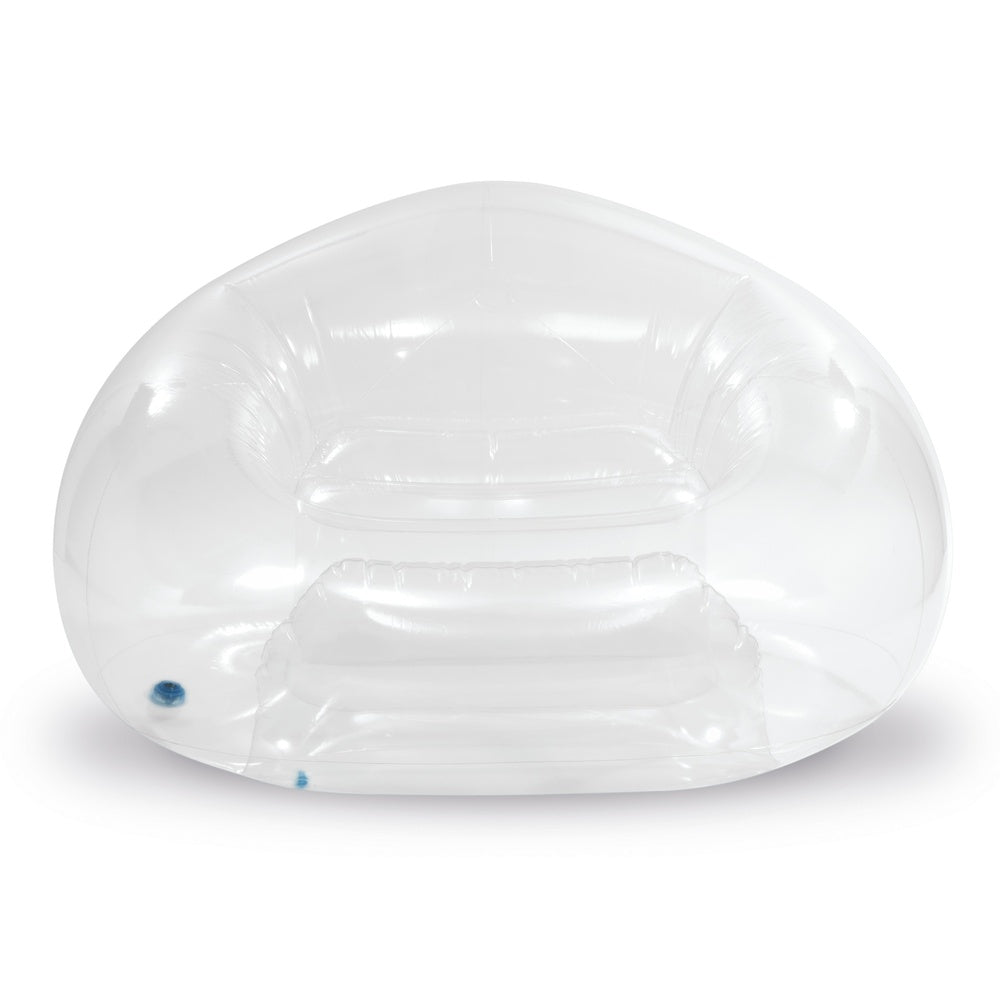 Sessel BeanlessBag transparent, 1,37x1,27x0,74m