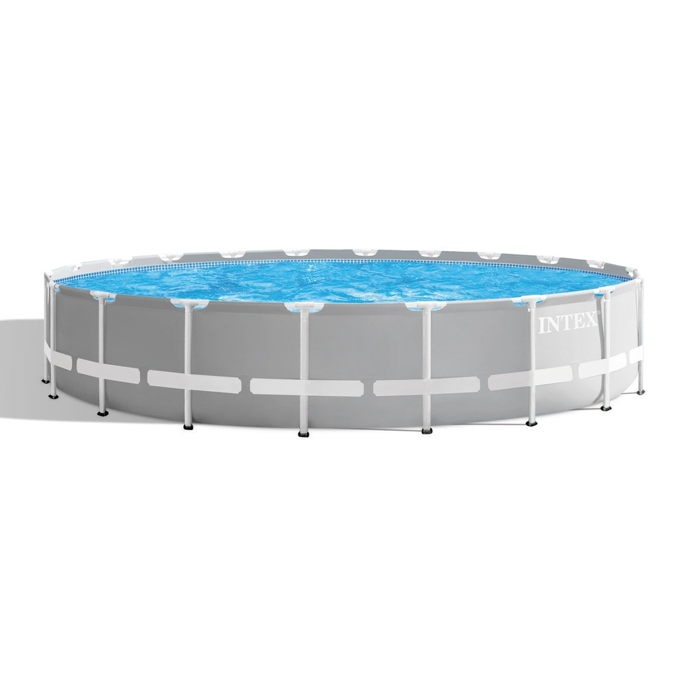 Prism Frame Pool (6,10 x 1,32m) inkl. Pumpe & Zubehör