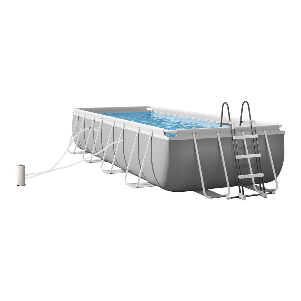 Prism Frame Pool (4,88 x 2,44 x 1,07m) inkl. Pumpe & Zubehör