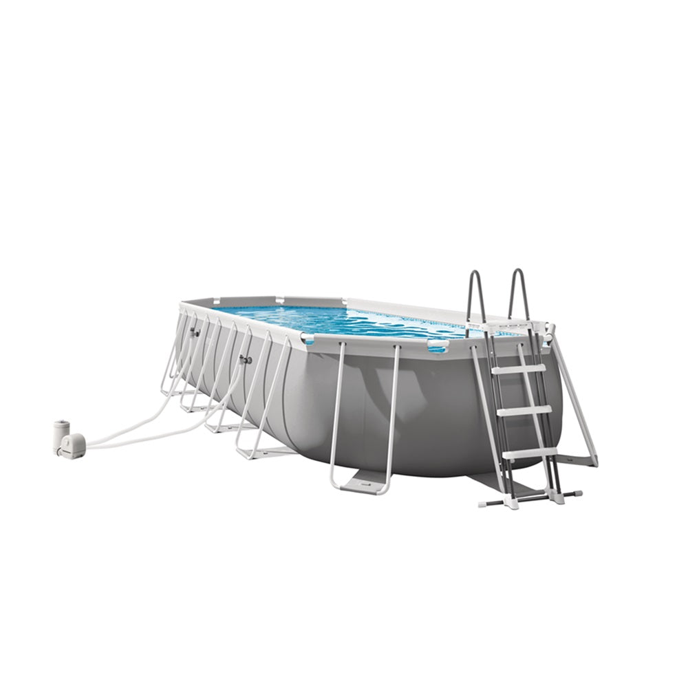 Prism Frame Pool (6,10 x 3,05 x 1,22m) inkl. Pumpe & Zubehör