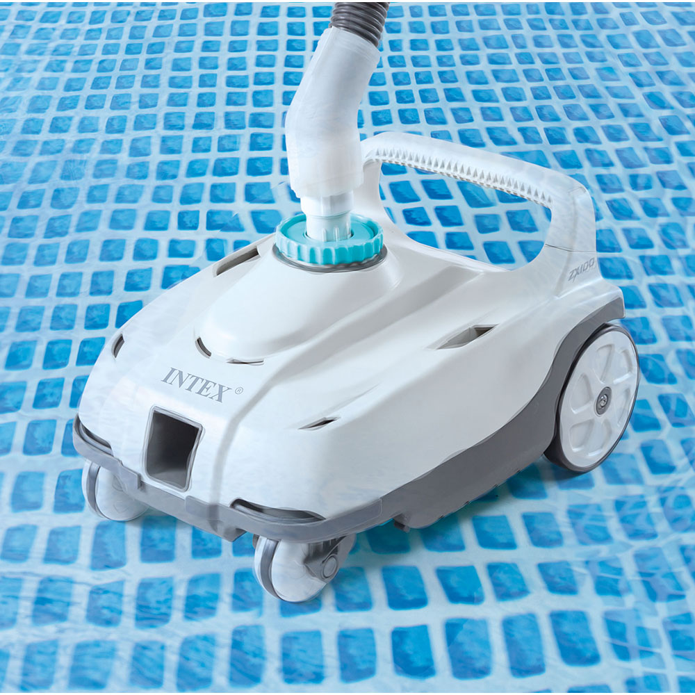 Intex Poolbodensauger Pool Cleaner ZX100, Reinigung von Boden, Wänden und Wasserlinie