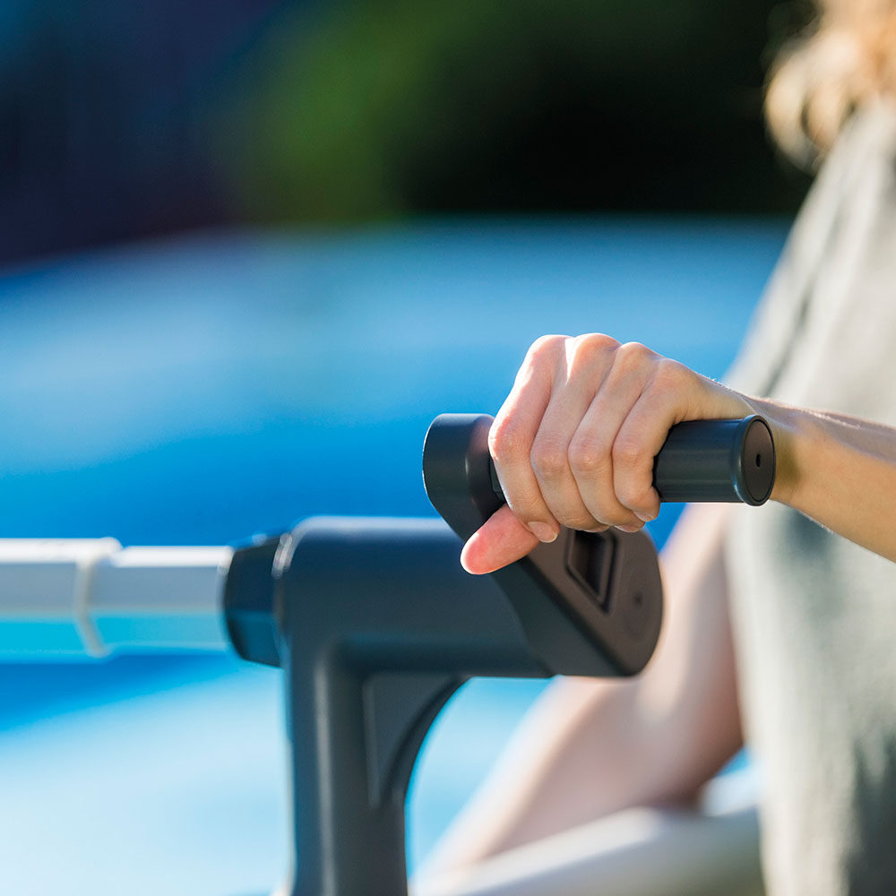 Aufroller für Solarplane rechteckig