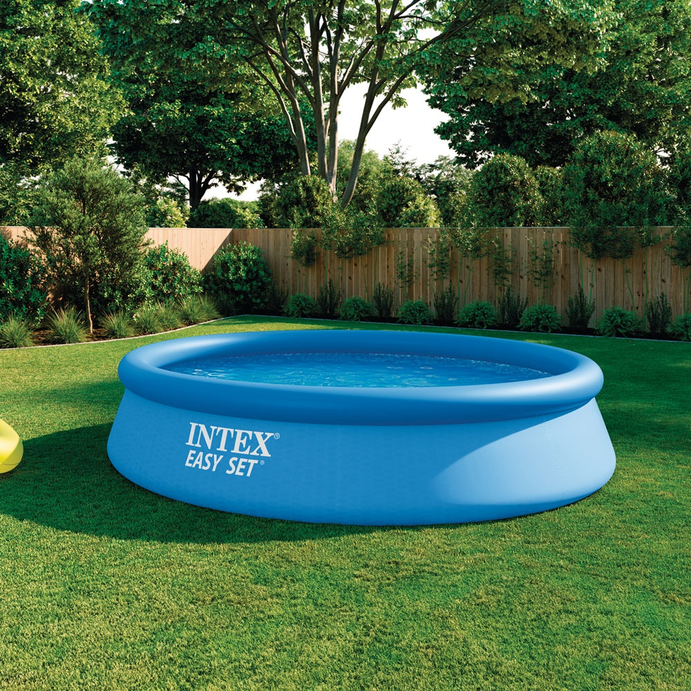 EasySet Pool, Wasserbedarf ca. 5621 l, 366x76cm, Anschlußmöglichkeit für Filterpumpe #28604GS