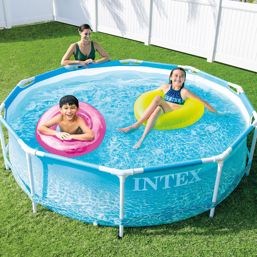 Beachside Metal Frame Pool (3,05 x 0,76m) inkl. Pumpe