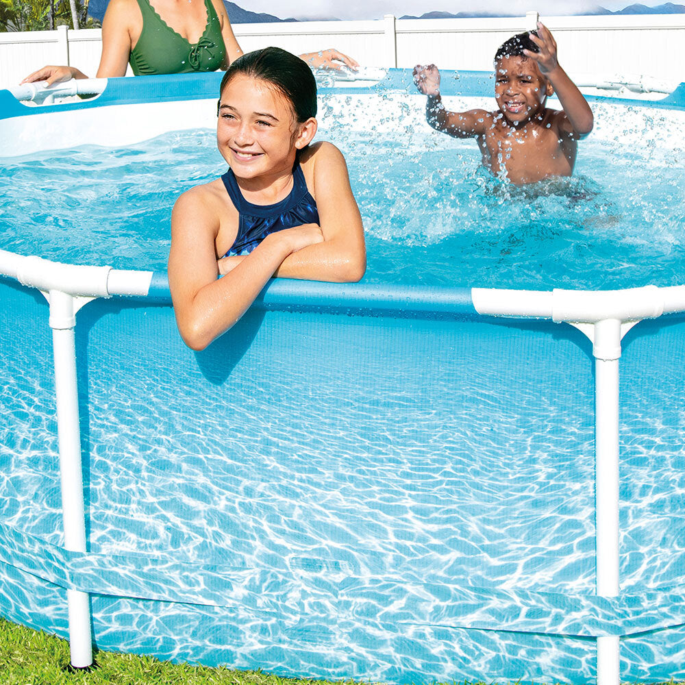 Beachside Metal Frame Pool (3,05 x 0,76m) inkl. Pumpe