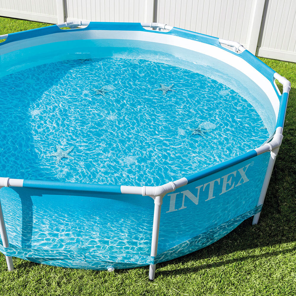 Beachside Metal Frame Pool (3,05 x 0,76m) inkl. Pumpe