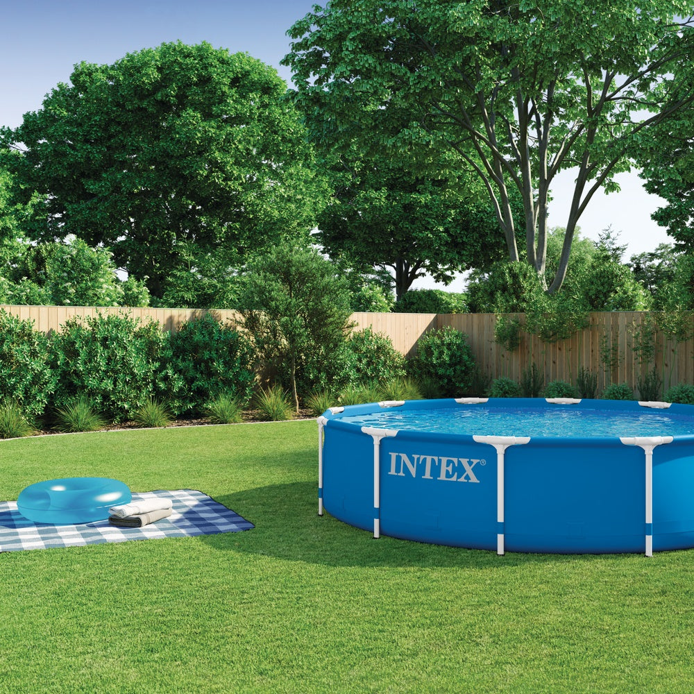 Metal Frame Pool (3,66 x 0,76 m) mit Strap inkl. Pumpe