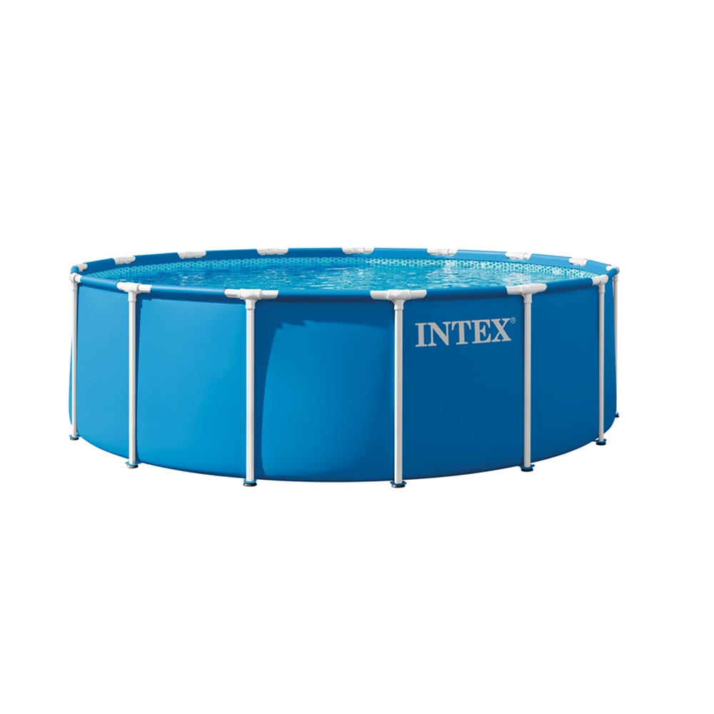 Metal Frame Pool (4,57 x 1,22m) inkl. Pumpe & Zubehör