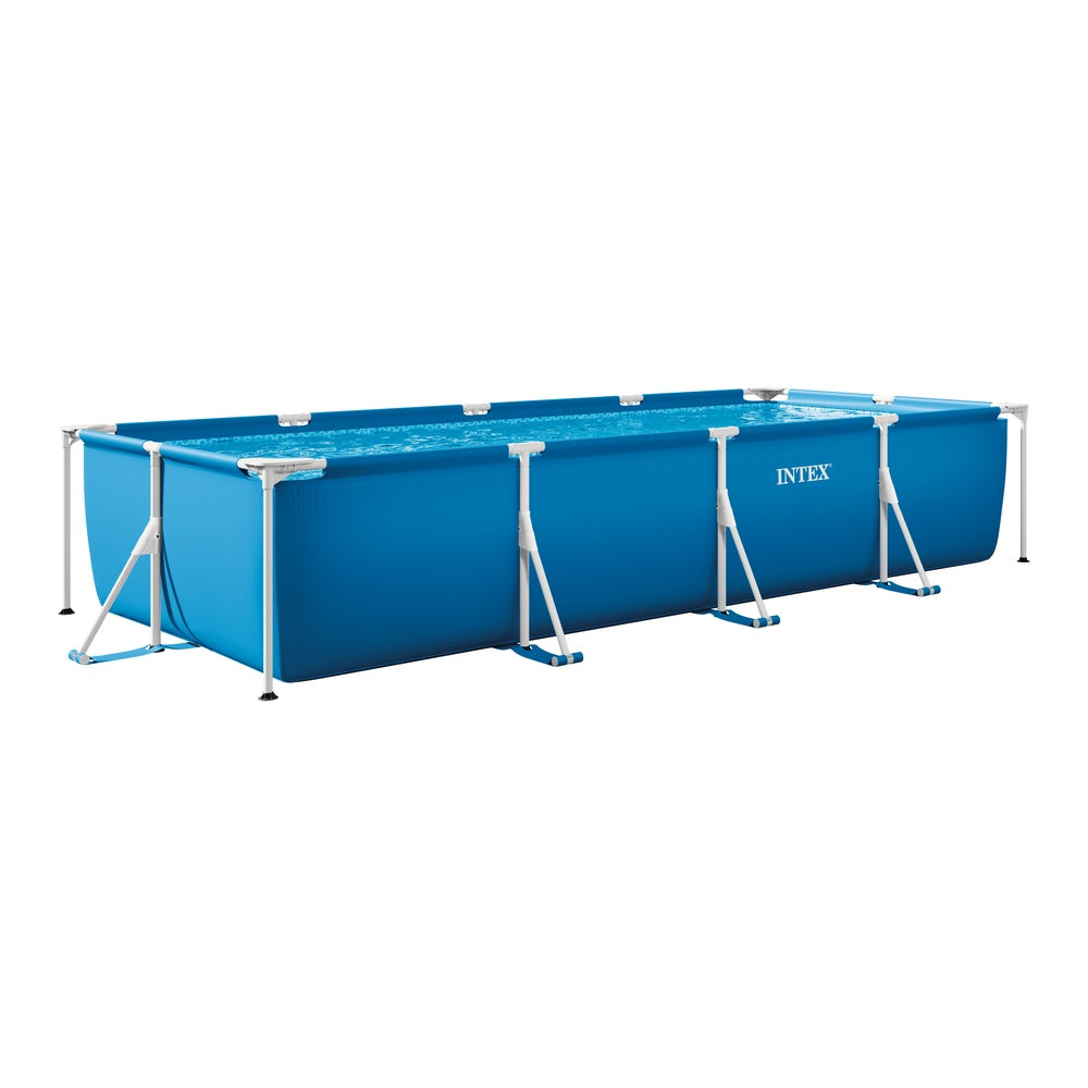 Rectangular Frame Pool 450x220x84cm, Anschluss für Filterpumpen