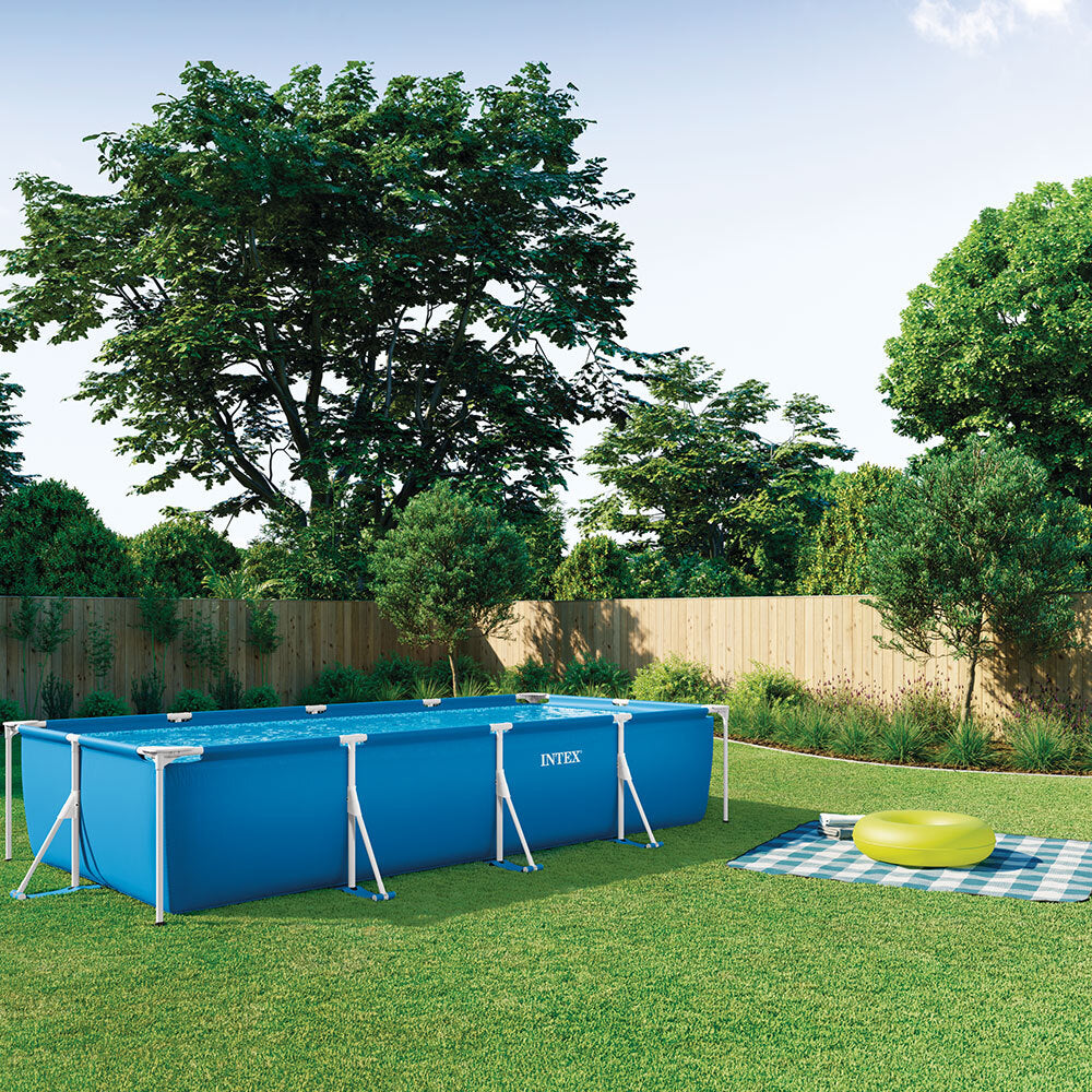 Metal Frame Pool (4,50 x 2,20 x 0,84m) inkl. Pumpe