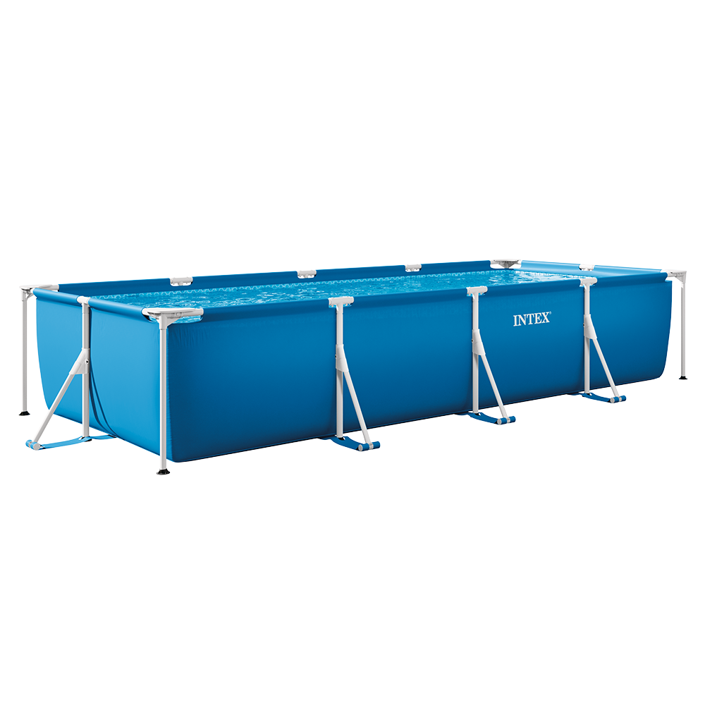 Metal Frame Pool (4,50 x 2,20 x 0,84m) inkl. Pumpe