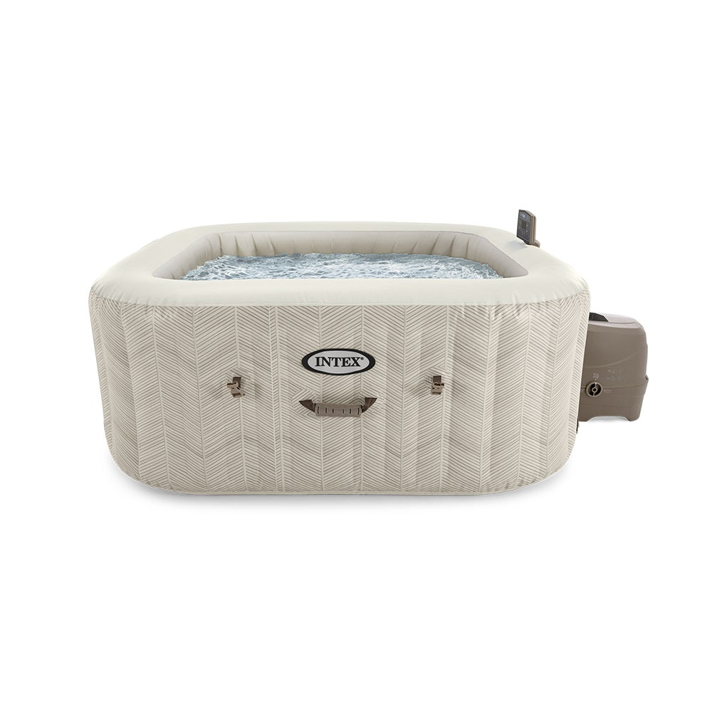 Whirlpool Chevron Deluxe, eckig, Chevron-Muster, für 4 Personen