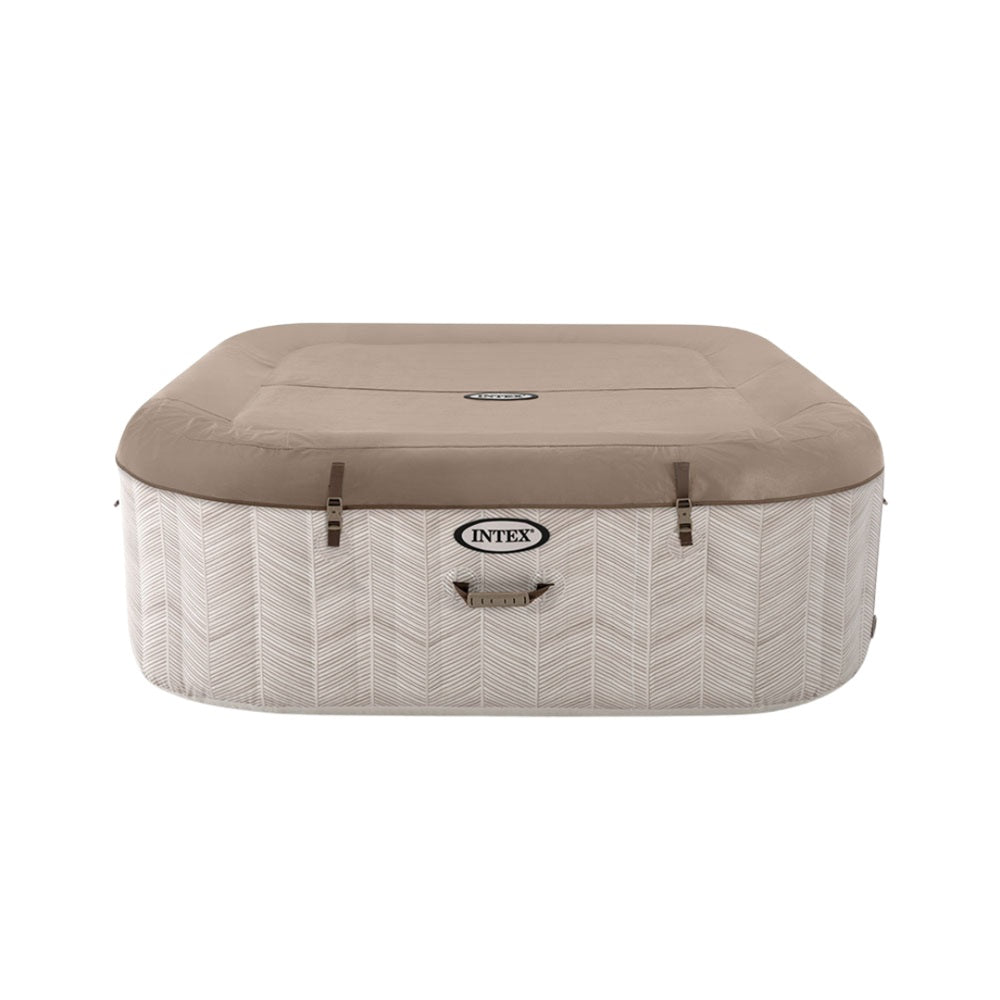 Whirlpool Chevron Deluxe, eckig, Chevron-Muster, für 6 Personen