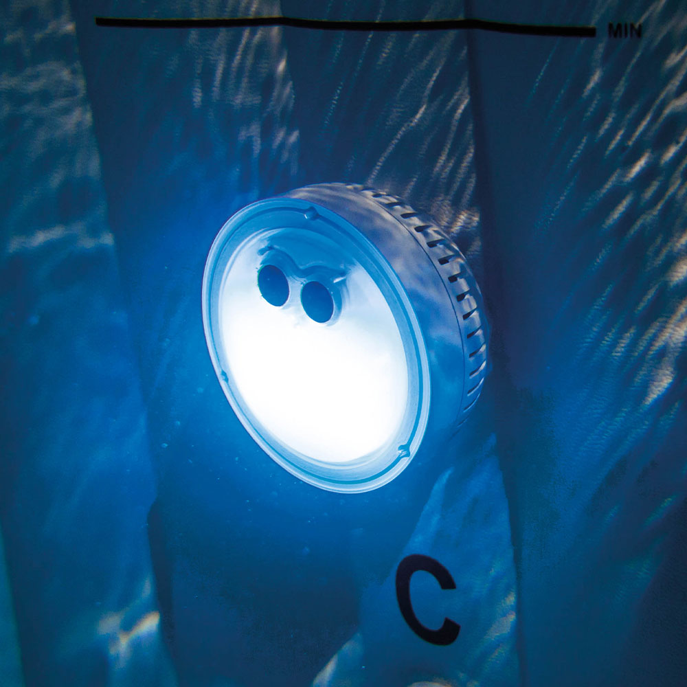 LED Licht für Whirlpools, batteriebetrieben, 5 Farben, 2 Modi