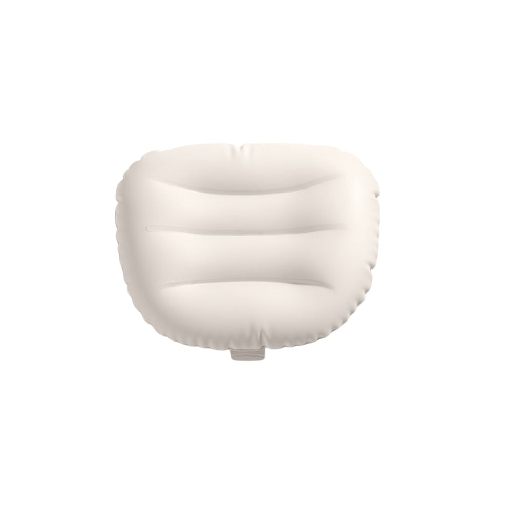 beige, aufblasbare Kopfstütze