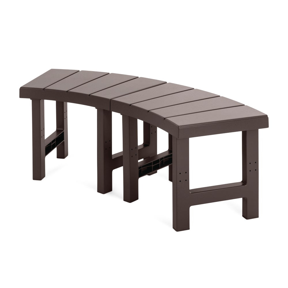 Zwei Sitzbänke, 2x medium Höhe