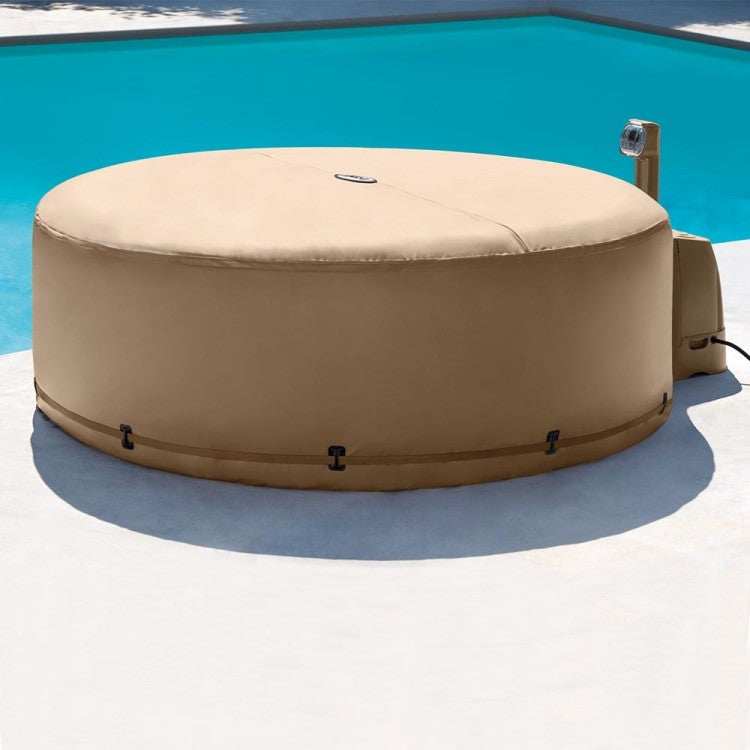 beige Whirlpool-Abdeckung