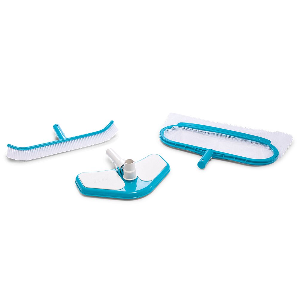 Pool-Reinigungsset Deluxe mit Zubehör