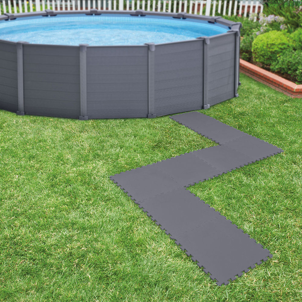 Bodenschutz-Matten Puzzle, 8 Stk. (1,9 m²)