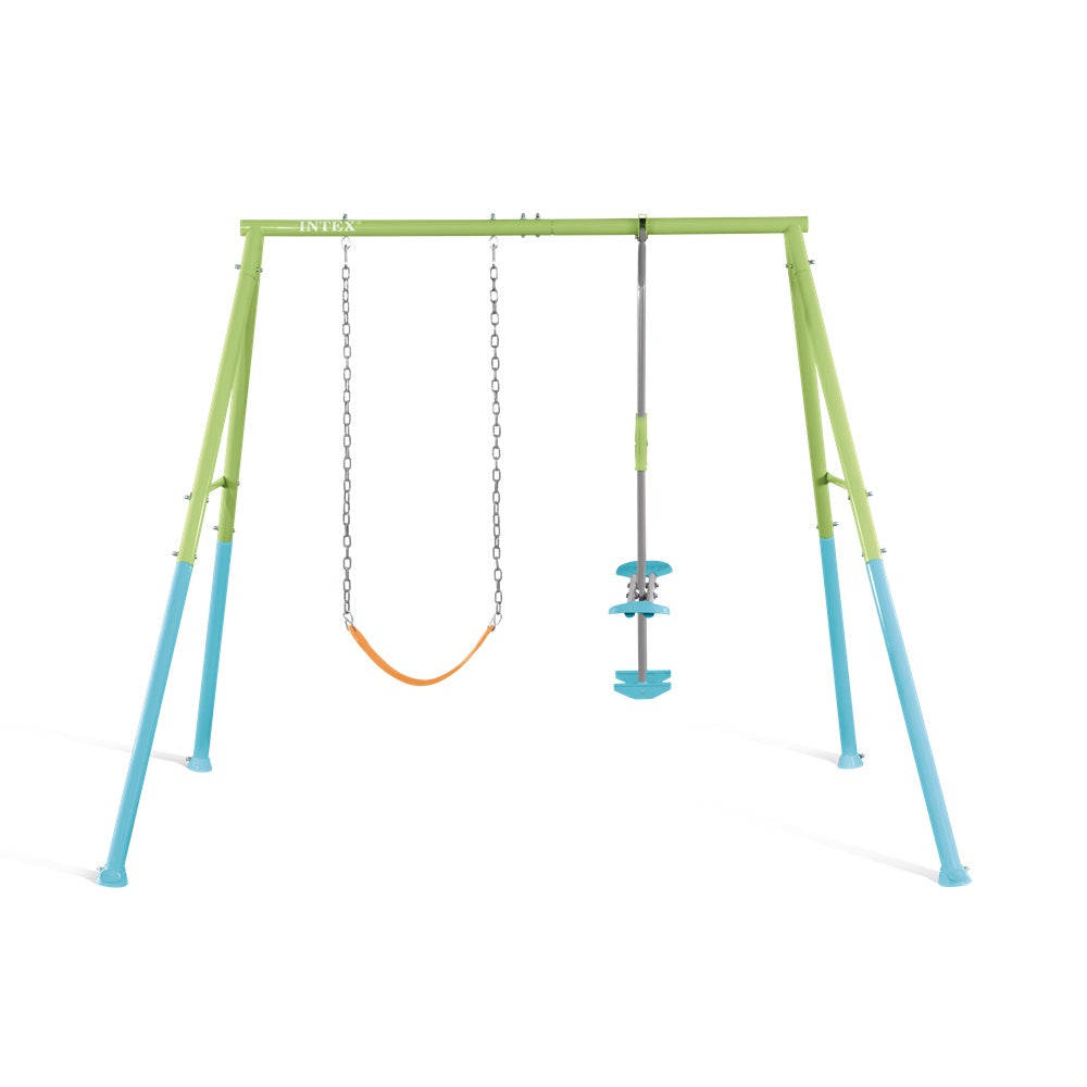 Spielgerät mit 2 Funktionen, 2 verschiedene Schaukelmodelle