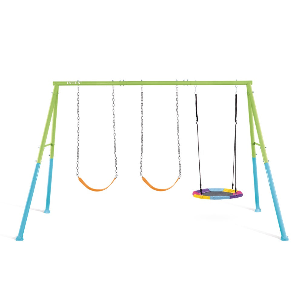 Spielgerät mit 3 Funktionen, 2 verschiedene Schaukelmodelle