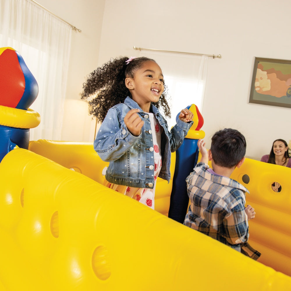 Hüpfburg im Schloss-Design "Jump-O-Lene Castle Bouncer" (175x 175x 135 cm)