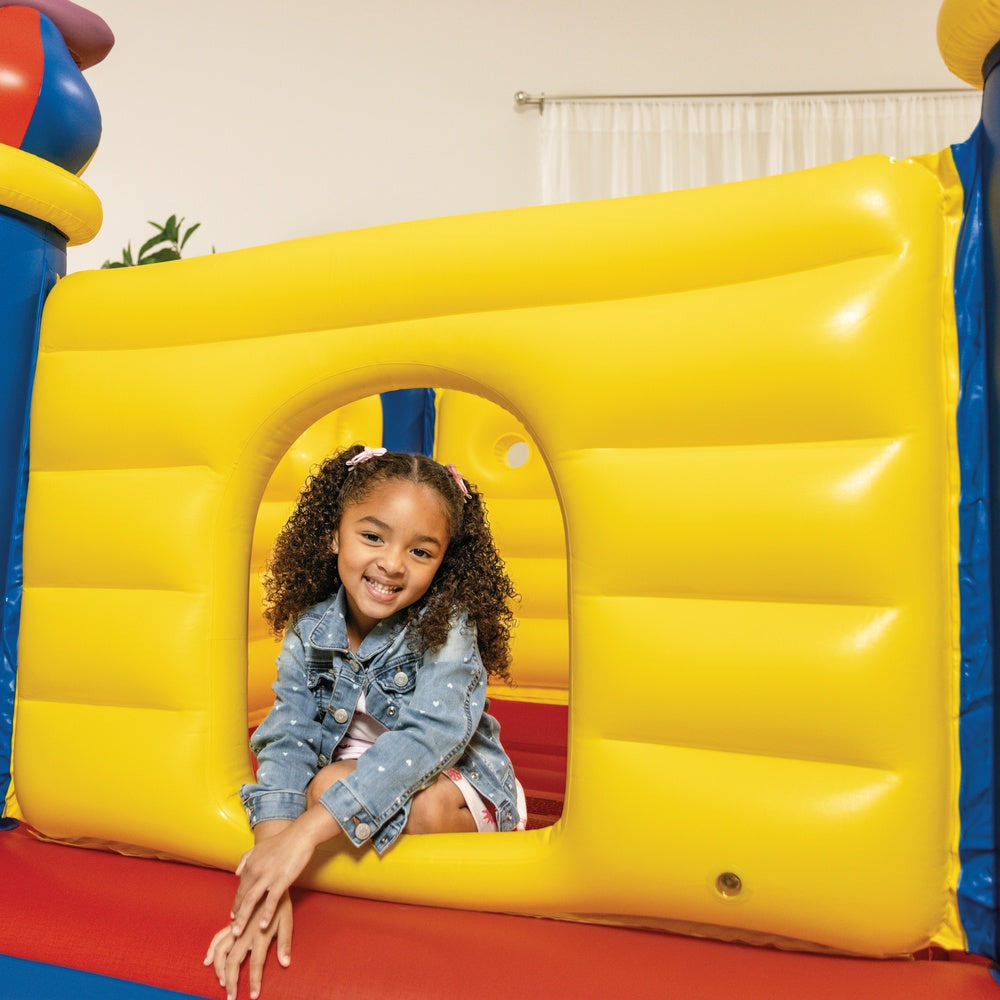 Hüpfburg im Schloss-Design "Jump-O-Lene Castle Bouncer" (175x 175x 135 cm)