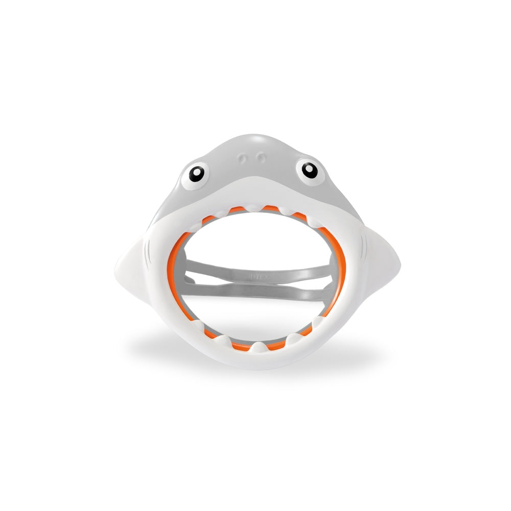 Schnorchel-Set "Shark" mit Taucherbrille im Hai-Design & Schnorchel