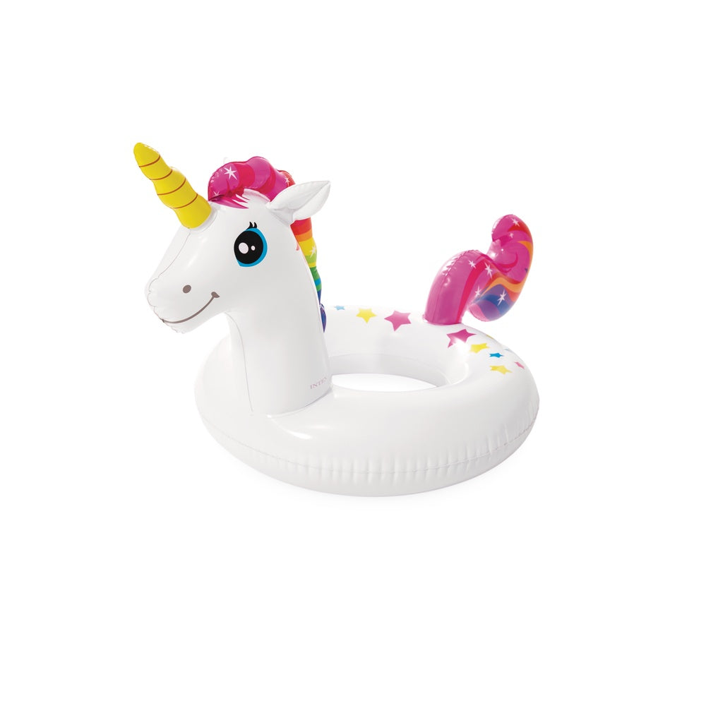 Schwimmring "Big Animal Ring", (Giraffe, Pfau, Einhorn), 3-6 Jahre, zufälliges Design