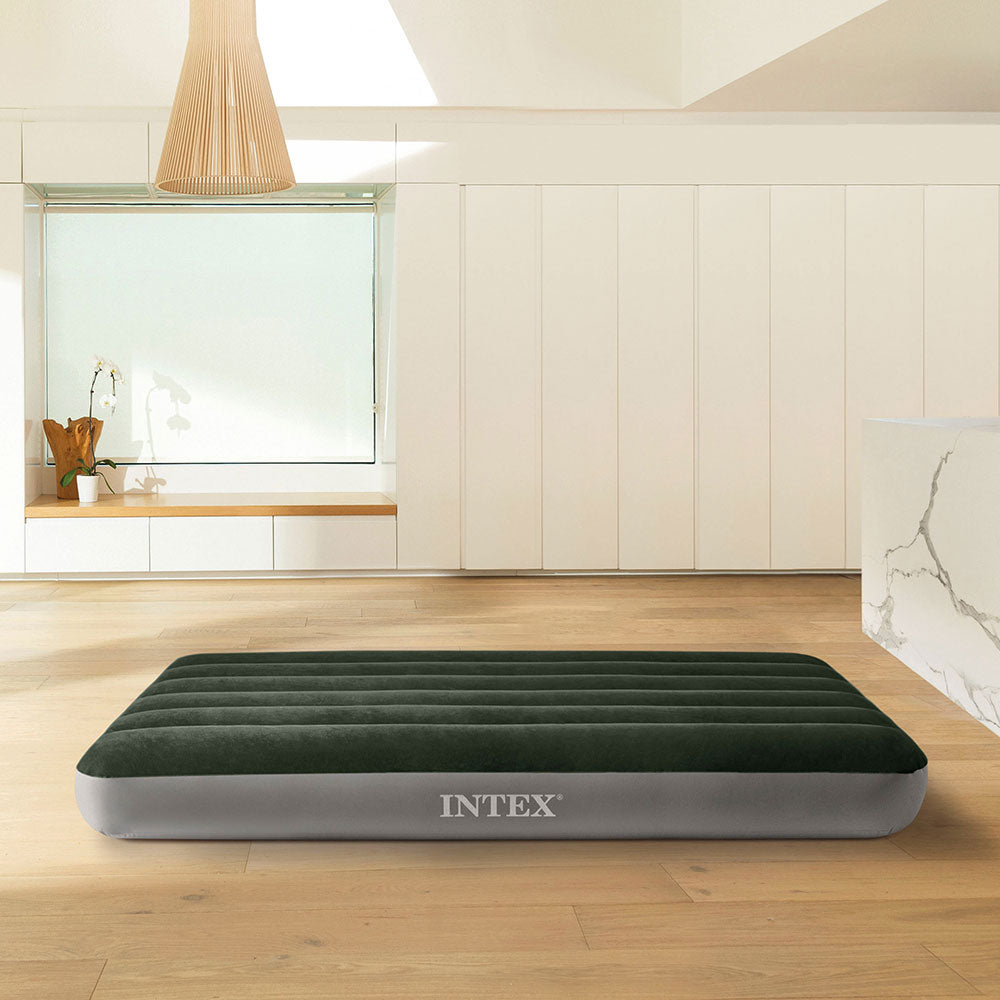 INTEX Luftbett Standard Prestige Downy grün Twin