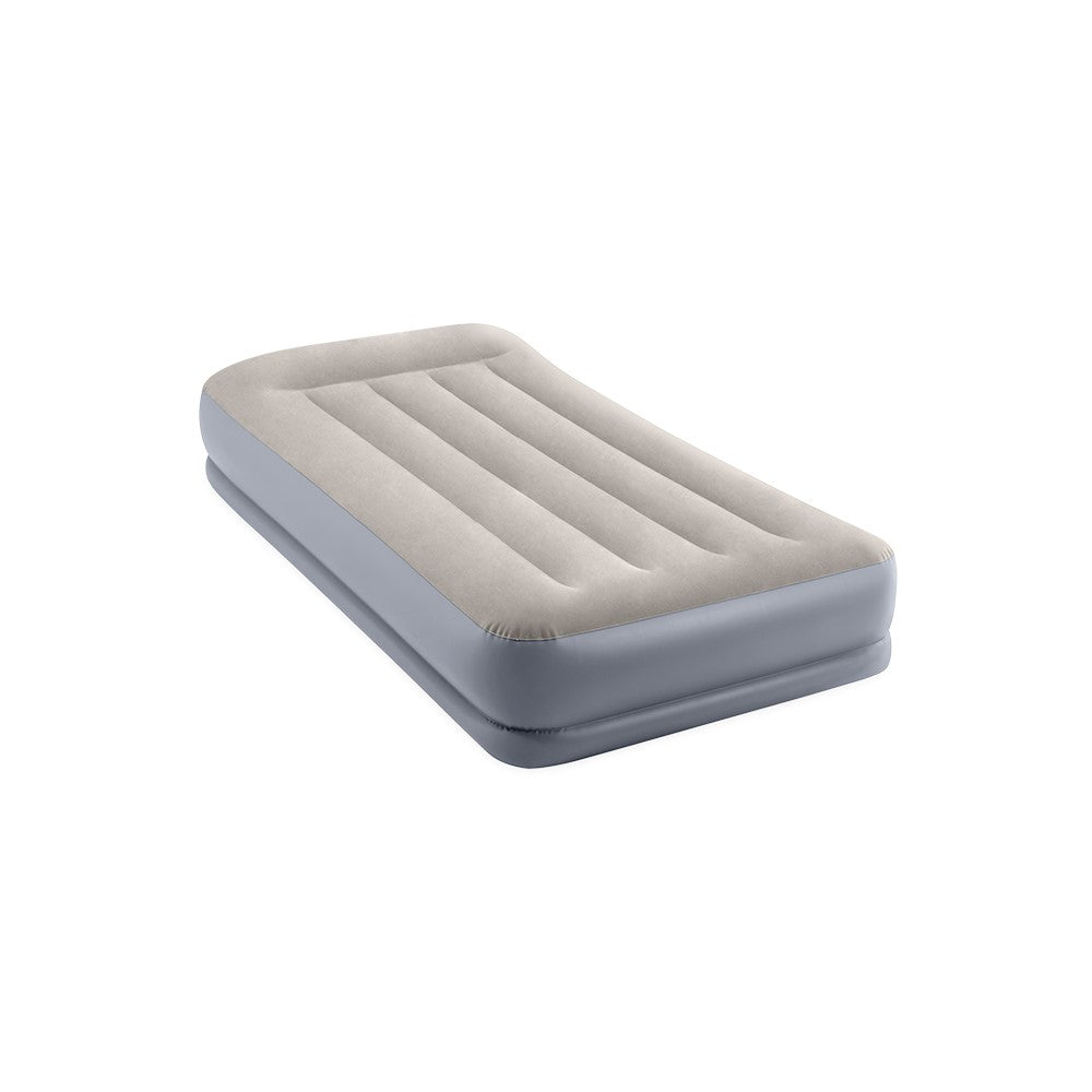 INTEX Luftbett Standard PillowRest Twin mit FastFill Pumpe