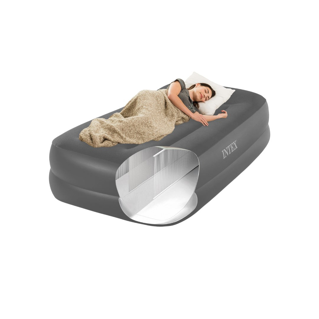 Luftbett Plus PillowRest, 99x191x42cm, mit FastFill Pumpe
