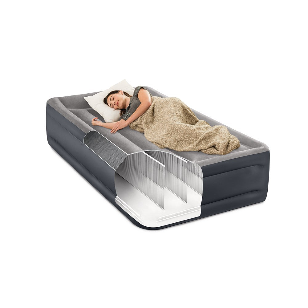 Luftbett Plus Deluxe PillowRest, 99x191x42cm, mit FastFill Pumpe