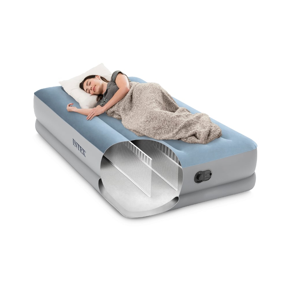 Luftbett Plus Prestige Mid Rise, Twin, mit FastFill USB Pumpe